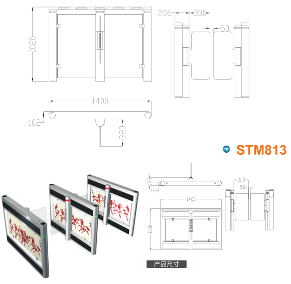 桓台县速通门STM813