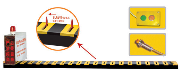 桓台县V3嵌入式闯岗自动扎胎器/阻车器